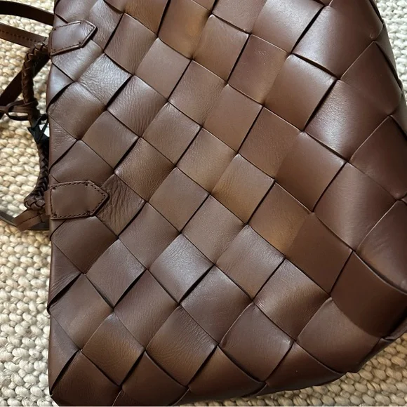 NWT Rebecca Minkoff Frankie Woven Tote - Picture 5 of 5